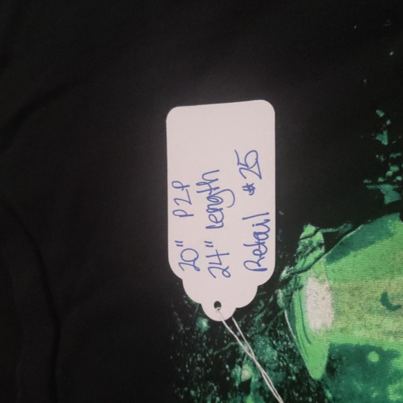 The X Files Vintage Original Black & Green Graphic Large LootCrate Shirt #614 - Picture 4 of 5